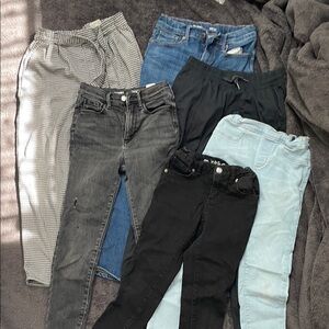 Girl’s size 10-12 pants lot